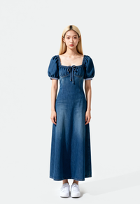 Denim Midi Dress
