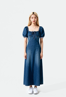 Denim Midi Dress
