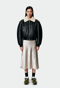 Leather Shearling Jacket