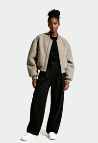 Wool Bomber Jacket