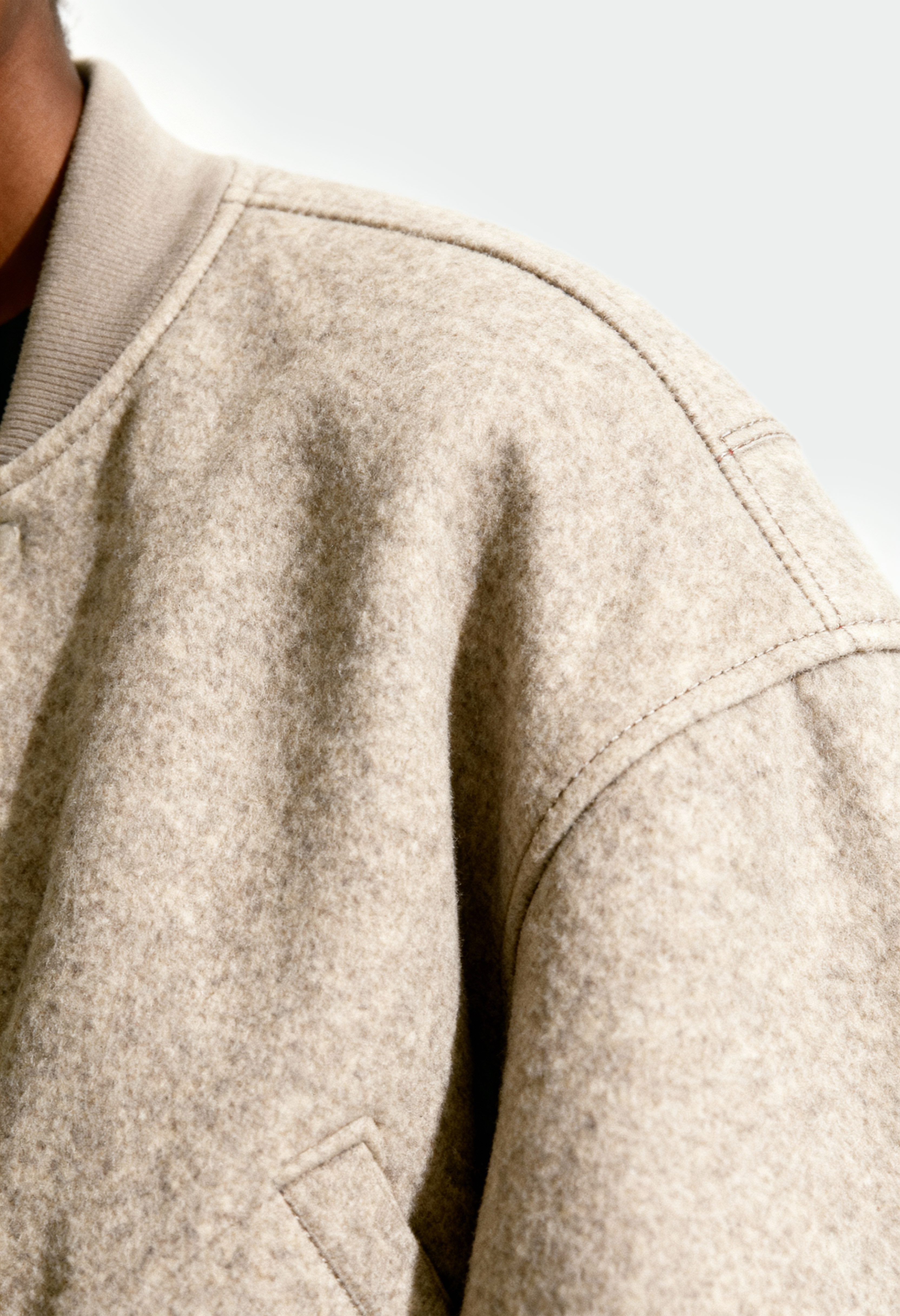 Wool Bomber Jacket